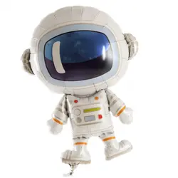 Balon din Folie de Aluminiu Tip Figurină, Model Astronaut Explorator, 78 x 60 cm