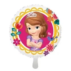 Balon din Folie de Aluminiu Rotund, Sofia Întâi - Disney Junior, 45 x 45 cm