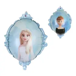 Balon din Folie de Aluminiu Figurină Oglindă Magică Prințesa Elsa din Frozen, 58 x 51 cm