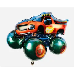 Balon din Folie de Aluminiu Figurină Mașina Blaze Monster Truck, 89 x 70 cm