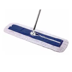 Mop XL cu coadă metalică și lavetă lată din microfibră