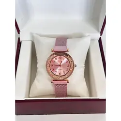 Ceas de Mână pentru Damă, Brățară Metalică cu Închidere Magnetică