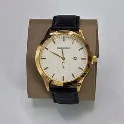 Ceas de Mână Bărbătesc cu Dată și Curea din Piele – Set 4 Modele Elegante