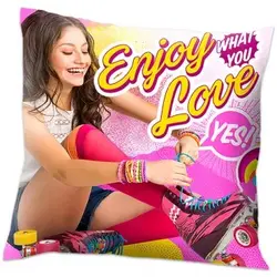 Față de Pernă Decorativă Soy Luna, Imprimeu Colorat, Dimensiuni 40 x 40 cm, Material Moale