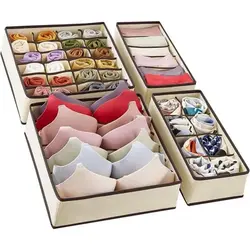 Set organizatoare lenjerie intima compartimentate in sertar