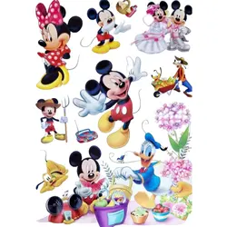 Stickere Decorative de Perete pentru Copii, Modele Vesele și Interactive, Dimensiuni 85 x 50 cm, Diverse Tematici