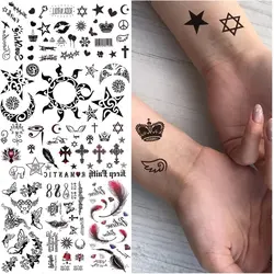 Tatuaj Temporar cu Aspect Realist, Rezistent la Apă, Dimensiuni 18.5 x 11.5 cm, Diverse Modele