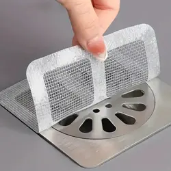 Set Filtre de Scurgere Autoadezive, Unică Folosință pentru Chiuvetă și Cadă, 10 cm