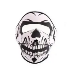 Mască de protecție pentru față cu model craniu