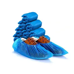 Set 100 de Botoși de Unică Folosință (Acoperitori Pantofi), 37 x 15 cm