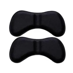 Set 2 pernuțe pentru pantofi cu protecție antialunecare – culoare neagră