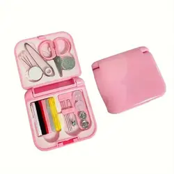 Trusă de cusut compactă cu accesorii, 6.8 x 6.8 cm