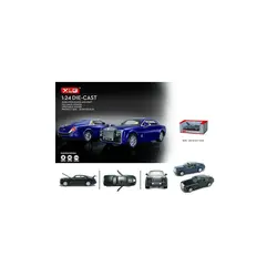 Machetă Auto de Lux „Imperial Heritage” – Stil Rolls-Royce, Scara 1:24, Metalică, Detalii Premium, Sunete și Lumini