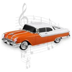 Mașină-Boxă Bluetooth Pontiac 1955, Radio FM, MP3, Stereo HIFI, 28 cm – Portocaliu