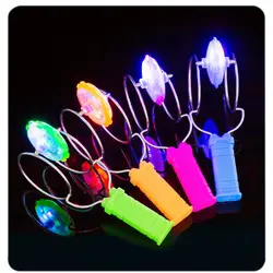 Jucărie Titirez Giroscopic Interactiv Magnetic cu Lumini LED, Efect Curcubeu, Diverse Culori