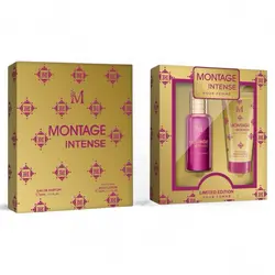 Casetă Cadou Femei/Unisex MONTAGE INTENSE (Parfum 50 ml + Loțiune de Corp 50 ml)