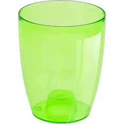 Ghiveci din Plastic pentru Orhidee, Capacitate 1,5 L, Design Semi-transparent