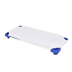 Protecție Saltea Impermeabilă pentru Pătuț Stivuibil, 133x58 cm, Suprafață Frotirată din Bumbac