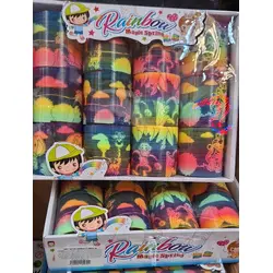 Set 12 Jucării Arc Neon "Rainbow Magic Spring", Modele cu Animale, Multicolor