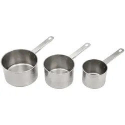 Set 3 ibrice din metal – 10, 12, 14 cm, inox, bax 12 bucăți