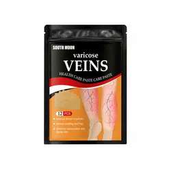 Plasturi pentru Varice South Moon Varicose Veins Patch, Model Îngrijire Circulație, Set 12 Buc, Aplicare Locală