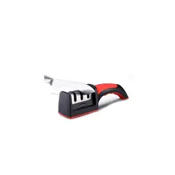 Knife Sharpener Pro 3 Stage – Ascuțitor Manual pentru Cuțite, 3 Trepte, Antiderapant