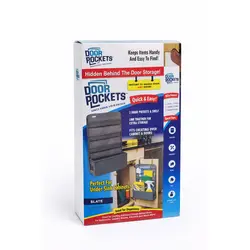 Organizator Suspendat pentru Ușă cu 4 Buzunare Large, Model Over Door Storage, Material Textil, Dimensiune Universală