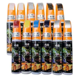 Vopsea Retuș Auto cu Pensulă Universal Color Touch, Model Scratch Repair Pen, 12 ml, Multicolor