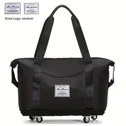 Travel Expandable Rolling Bag – Geantă de Voiaj Extensibilă cu Roți, Pliabilă 55x30x25 cm