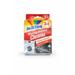 Jie Zi Tang 3-în-1 Washing Machine Cleaner – Detergent Curățare Mașină de Spălat, 2 buc/set