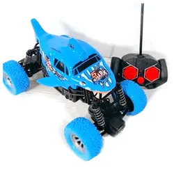 Mașină cu Telecomandă Rock Crawler Blue Shark, Off-Road 4x4, Scara 1:16, Albastră