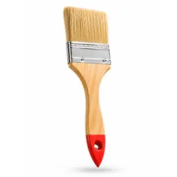 Pensulă Plată pentru Vopsit și Zugrăvit, Mâner Lemn, 5.5 cm
