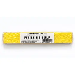 Fitile de Sulf, Pachet 10 Bucăți, pentru Sulfitarea Butoaielor și Igienizarea Stupilor