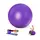 Minge Pilates și Fitness, Diametru 75 cm – Culoare Violet (Mov)