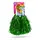Set 2 Pompoane Majorete, Verde Metalizat, cu Mâner de Plastic, Accesorii Petrecere și Sport