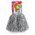 Set 2 Pompoane Majorete, Argintiu Metalizat, cu Mâner de Plastic, Accesorii Petrecere și Sport