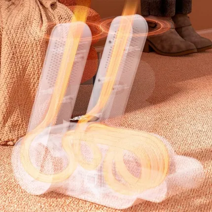 Uscător electric pentru încălțăminte pliabil cu afișaj digital 48°C