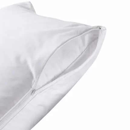 Set 10 Protecții de Pernă Impermeabile, 50x70 cm, Bumbac Frotir, Alb