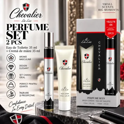 Set Apă de Toaletă Tip Pix și Cremă pentru Bărbați 35 ml