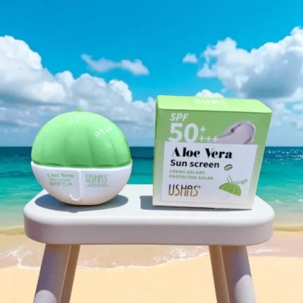 Cremă Solară cu Aloe Vera SPF 50+ Ushas - Cod HA542 - Set 12 Bucăți