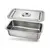 Tavă Gastronorm GN, capac inclus, inox, 39.5 x 29.5 x 10 cm, Uz Profesional HoReCa