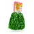 Pompone Majorete „Cheering Squad”, Set de 2 Bucăți, Accesorii Petrecere, Verde Metalizat