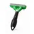 Perie Profesională deShedding FURminator L, pentru Câini de Talie Mare (23-41 kg) cu Păr Lung, Verde