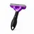 Perie Profesională deShedding FURminator L, pentru Câini de Talie Mare (23-41 kg) cu Păr Lung, Mov