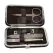 Trusă de manichiură 76811 cu 4 piese din inox în husă metalică compactă