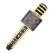 Microfon karaoke wireless Bluetooth negru cu difuzor portabil