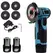 Mini polizor unghiular portabil cu acumulator, disc 76 mm, set cu 2 baterii 12V
