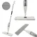 Mop cu pulverizator Spray Mop cu mâner și burete, rezervor 360 ml, cap plat, microfibră