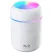 Umidificator Mini Portabil cu Ultrasunete H2O 300 ml, USB, LED Multicolor, Alb