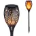 Lampă solară decorativă cu LED, efect de flacără, model XF-6017